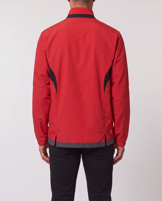 Adidas AC Milan Track Jacket back view, M, Y2K vintage, PrimeSupply