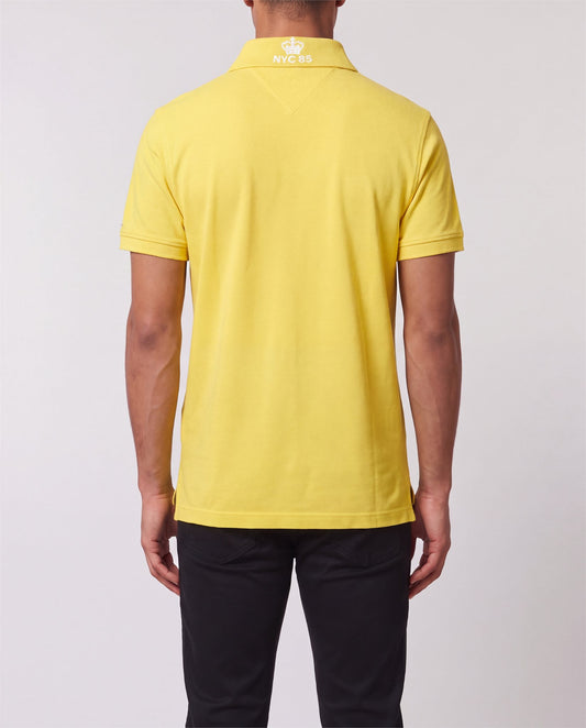 Tommy Hilfiger NYC Polo back view, S, 90s vintage, PrimeSupply