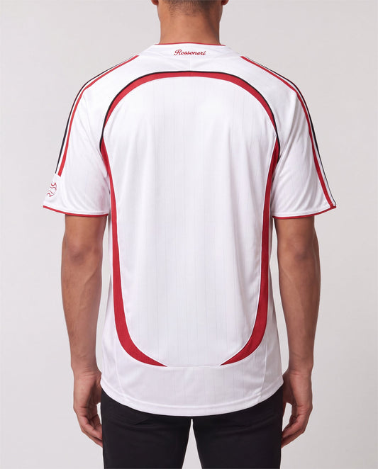 Adidas AC Milan Shirt back view, S, Y2K vintage, PrimeSupply