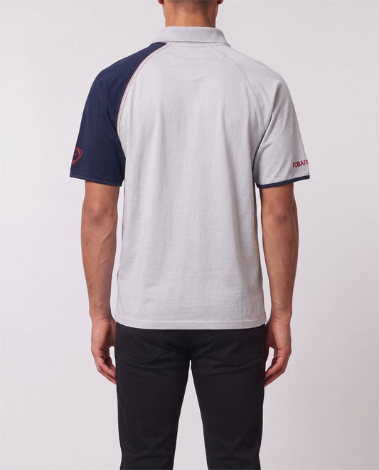 Nike FC Barcelona Polo back view, S, 90s vintage, PrimeSupply