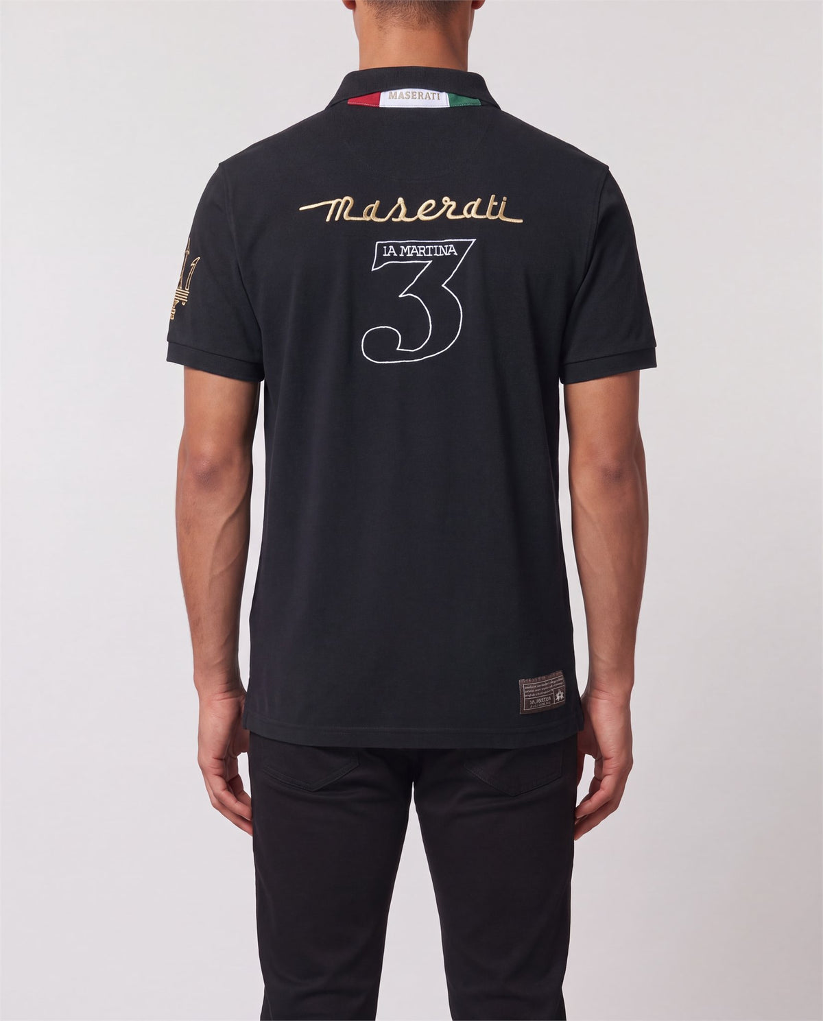 La Martina Maserati Polo back view, S, 90s vintage, PrimeSupply