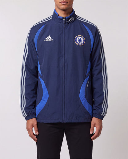Adidas Chelsea Track Jacket front view, S, 90s vintage, PrimeSupply