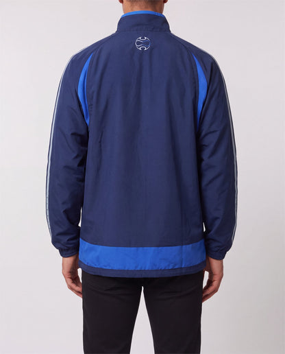 Adidas Chelsea Track Jacket back view, S, 90s vintage, PrimeSupply