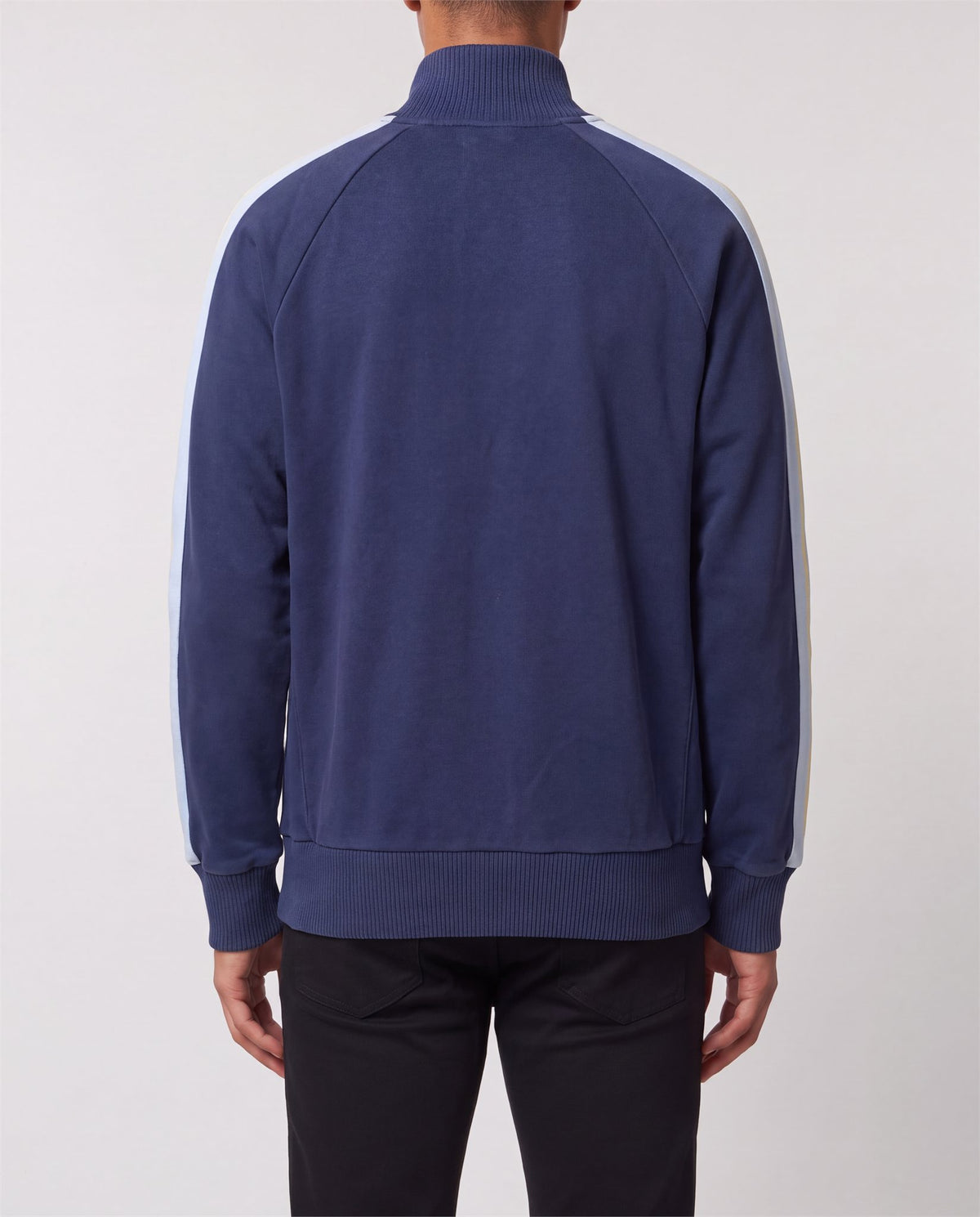 Nike Navy Track Jacket back view, S, 90s vintage, PrimeSupply