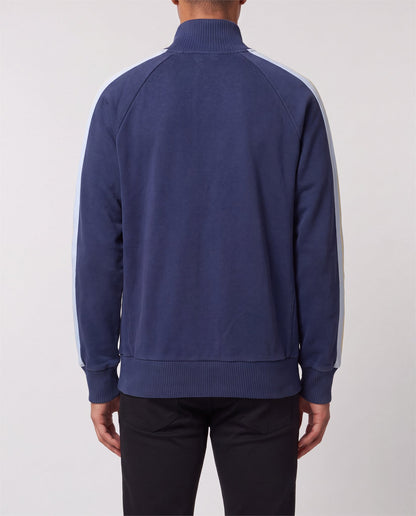 Nike Navy Track Jacket back view, S, 90s vintage, PrimeSupply