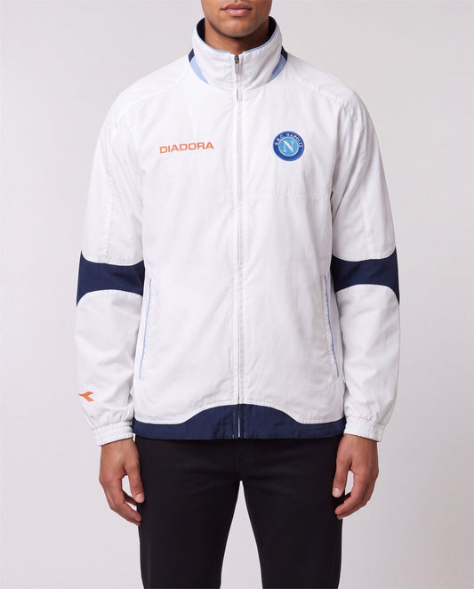 Diadora SSC Napoli Jacket front view, S, 90s vintage, PrimeSupply