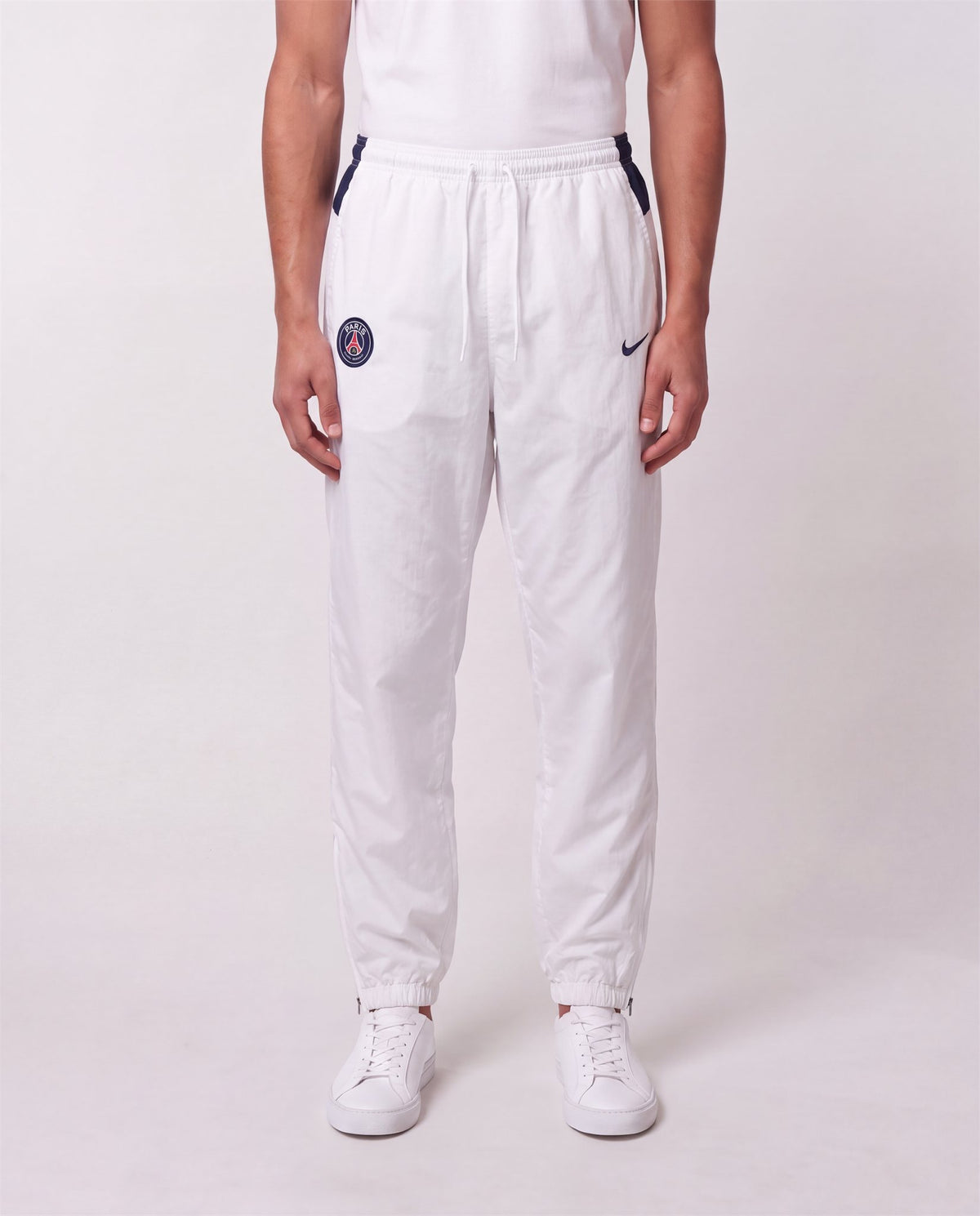 Nike PSG Trackpants front view, XXL, 90s vintage, PrimeSupply