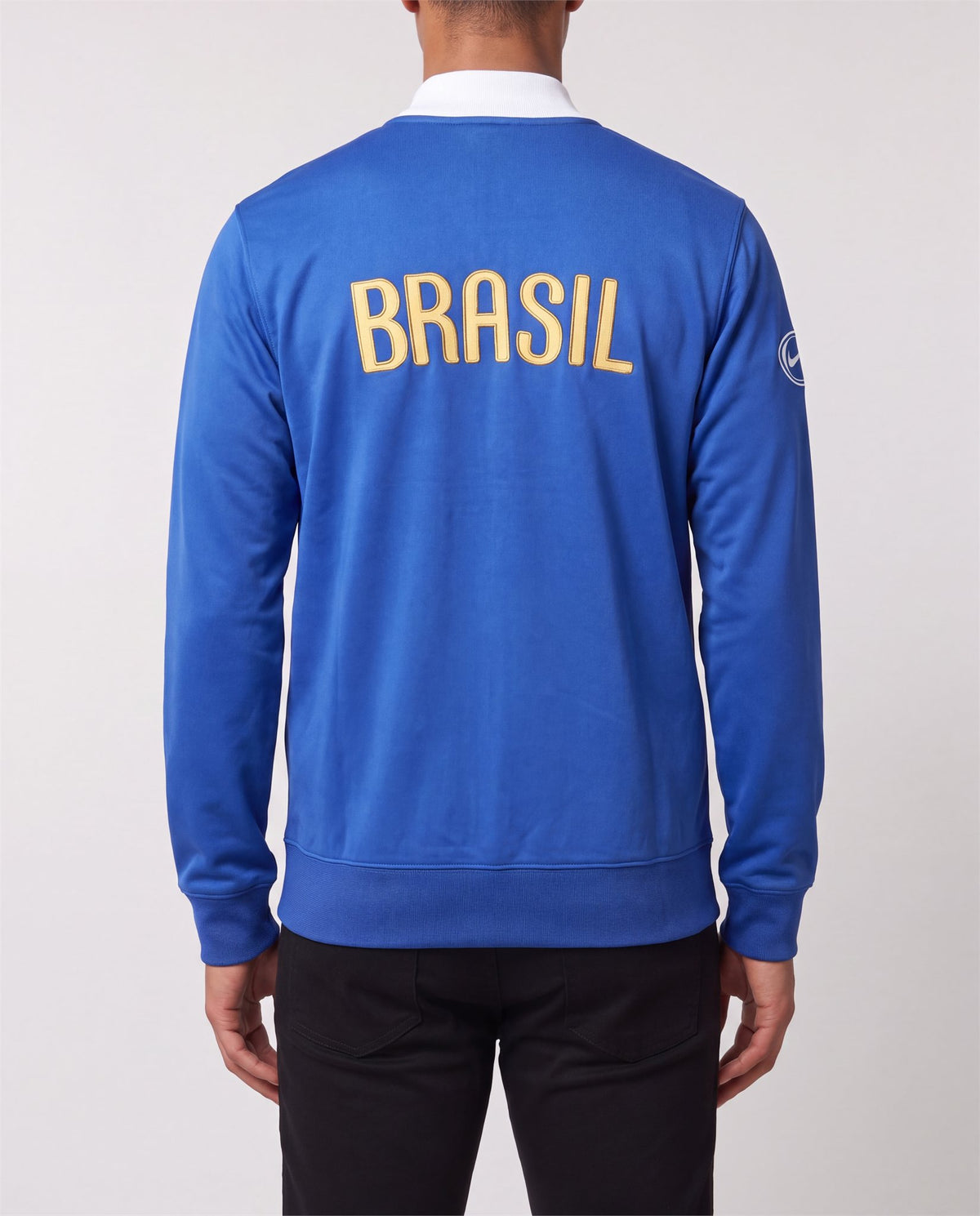 Nike Brasil Jacket back view, S, 90s vintage, PrimeSupply