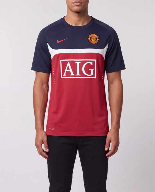 Nike Manchester United Shirt front view, S, 90s vintage, PrimeSupply
