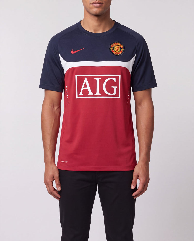 Nike Manchester United Shirt front view, S, 90s vintage, PrimeSupply