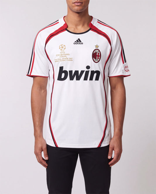 Adidas AC Milan Shirt front view, S, Y2K vintage, PrimeSupply