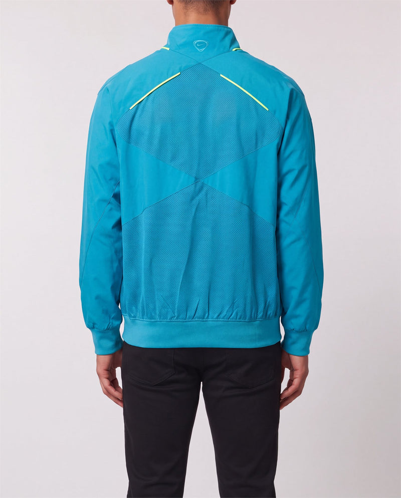 Nike FC Barcelona Track Jacket back view, S, 90s vintage, PrimeSupply
