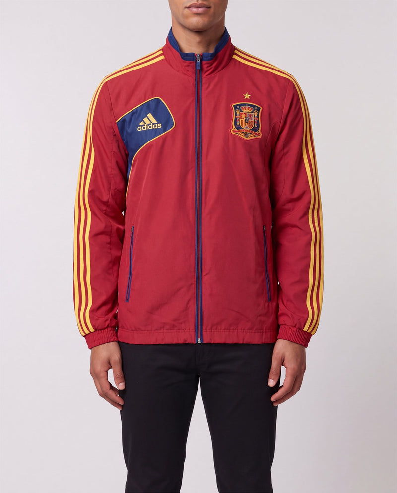 Adidas Spain Presentation Jacket front view, S, 90s vintage, PrimeSupply