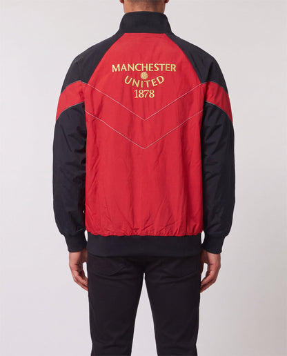 Nike Manchester United Track Jacket back view, S, 90s vintage, PrimeSupply