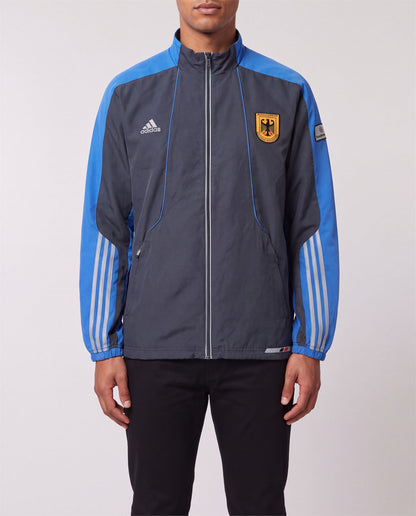 Adidas Bundeswehr Jacket front view, L, 90s vintage, PrimeSupply