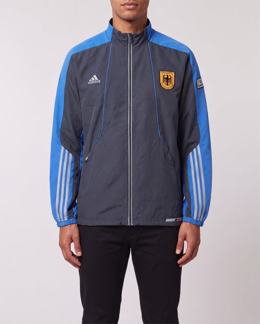 Adidas Bundeswehr Jacket front view, L, 90s vintage, PrimeSupply