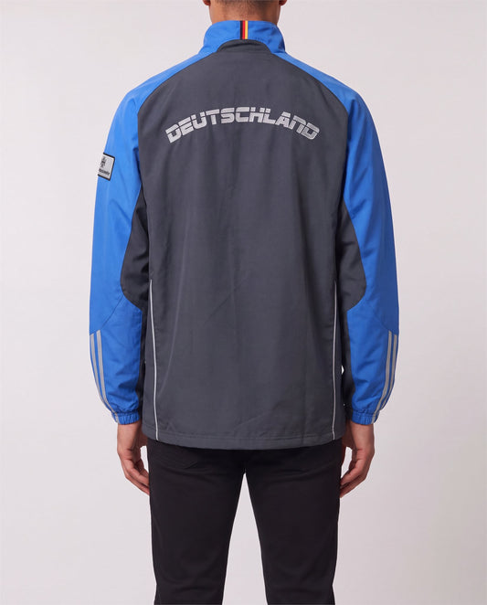 Adidas Bundeswehr Jacket back view, L, 90s vintage, PrimeSupply