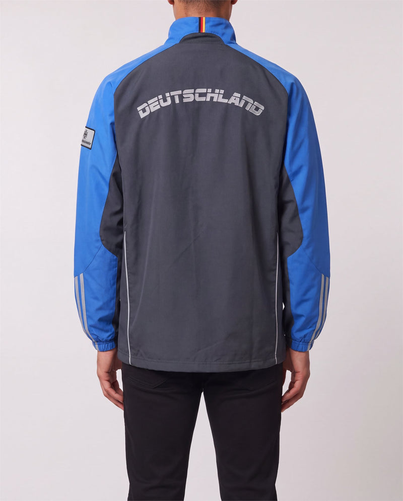 Adidas Bundeswehr Jacket back view, L, 90s vintage, PrimeSupply