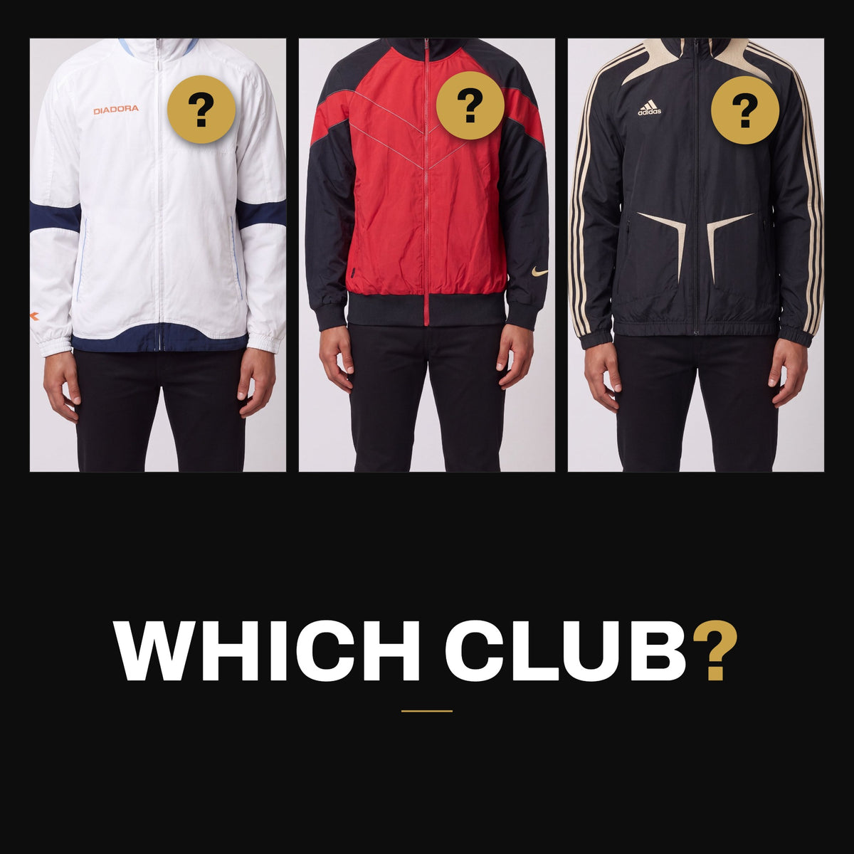 Vintage football club track jackets – 90s and Y2K at PrimeSupply